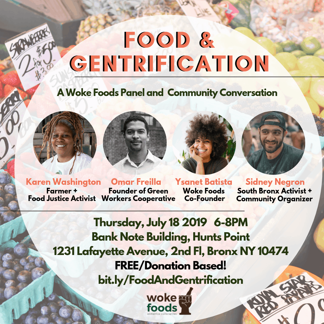 Featured Panel: Food & Gentrification in the South Bronx